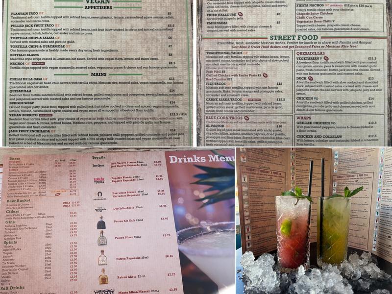 El Guaca Mexican Grill Menu