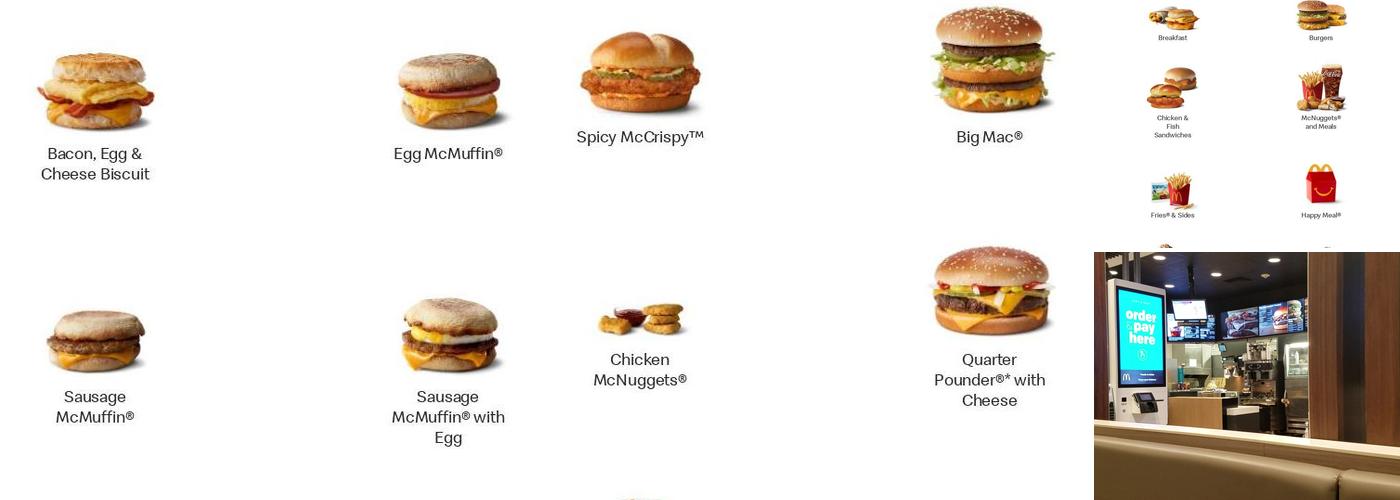 McDonald's Menu