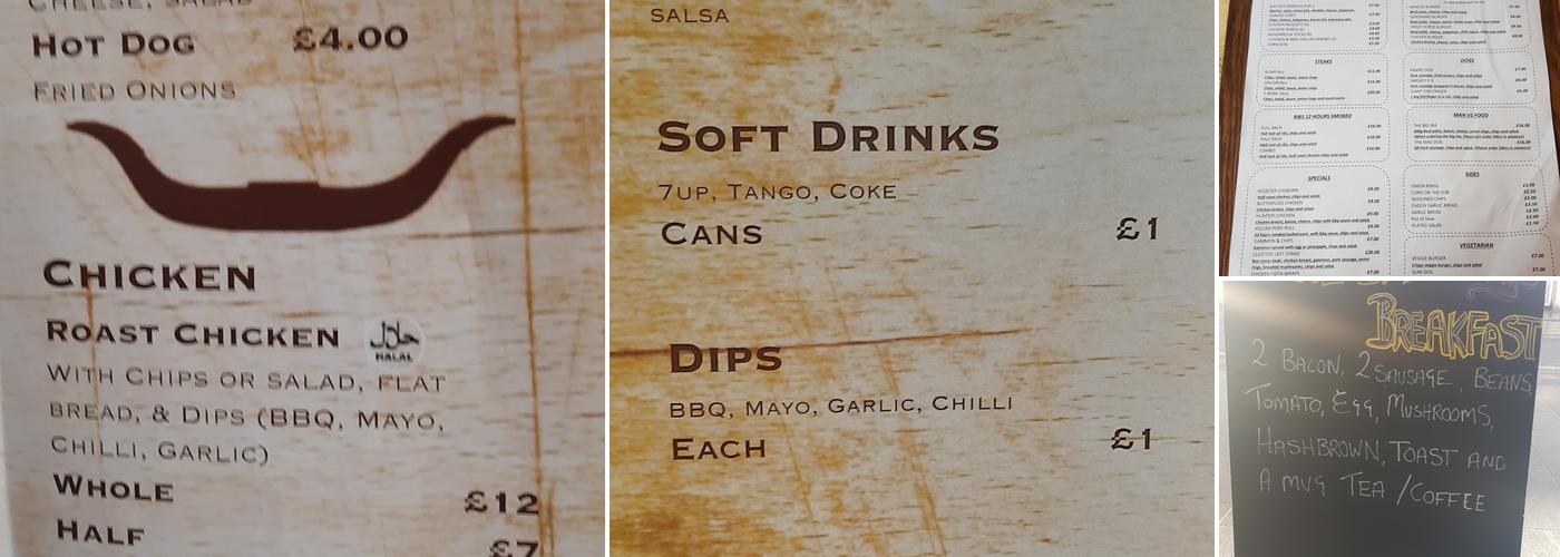 Slipping Jimmy's Bar&Grill Menu