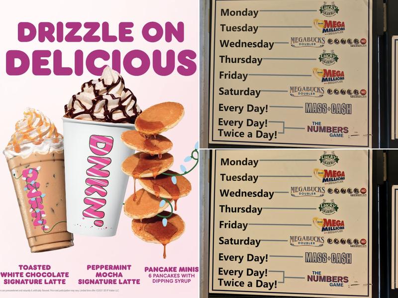 Dunkin' Menu