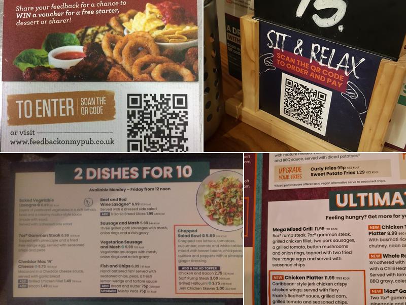 The Stone House Menu