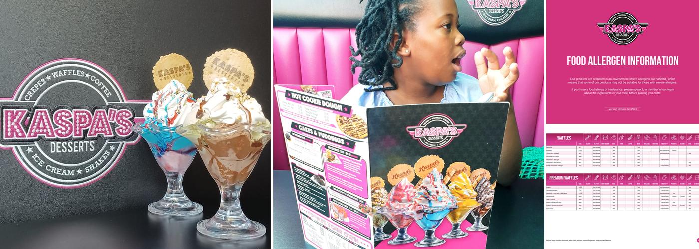 Kaspa's Newport Menu