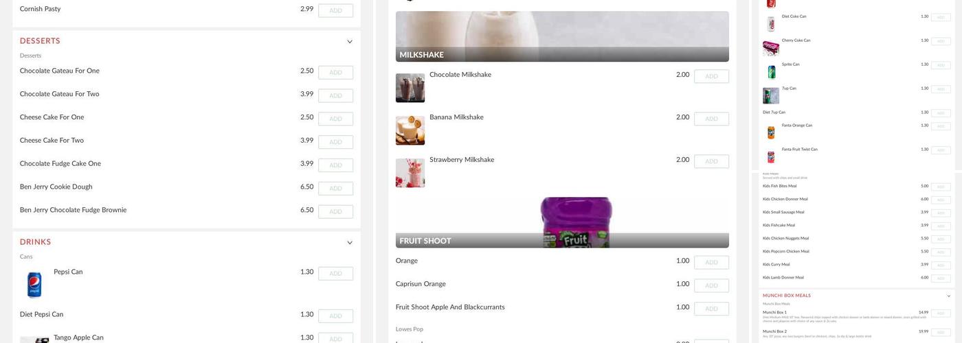 Salt & Vinegar Fish & Chips Menu