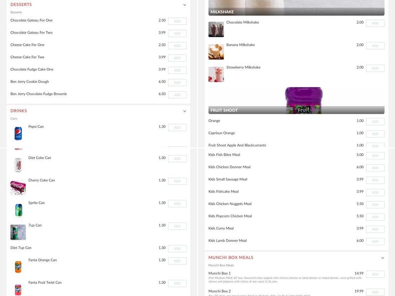 Salt & Vinegar Fish & Chips Menu