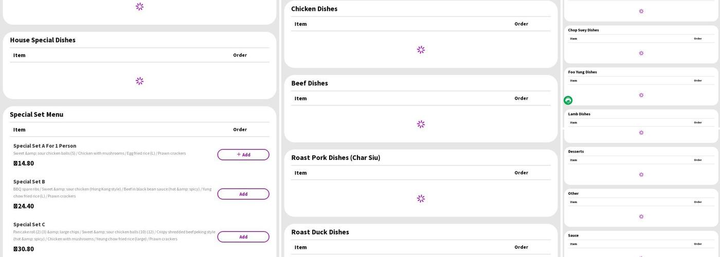 Master Chef (20% OFF )Chinese Takeaway Menu