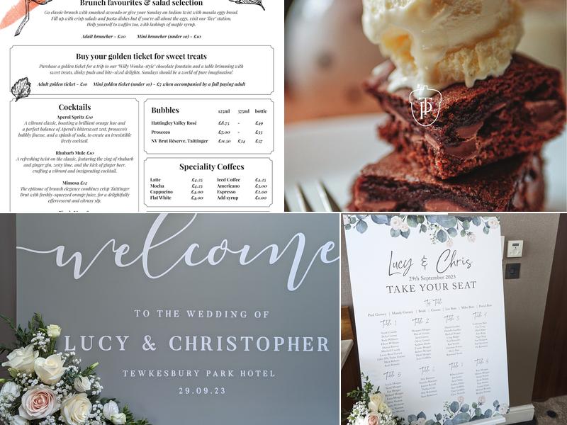 Tewkesbury Park Menu