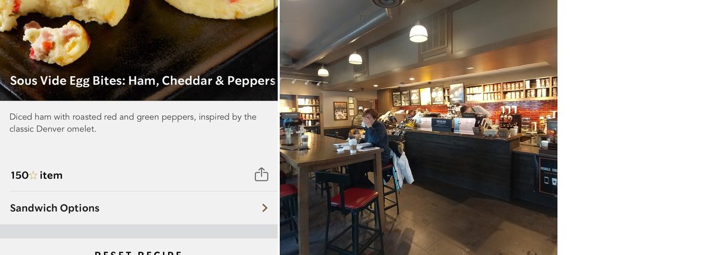 Starbucks Menu