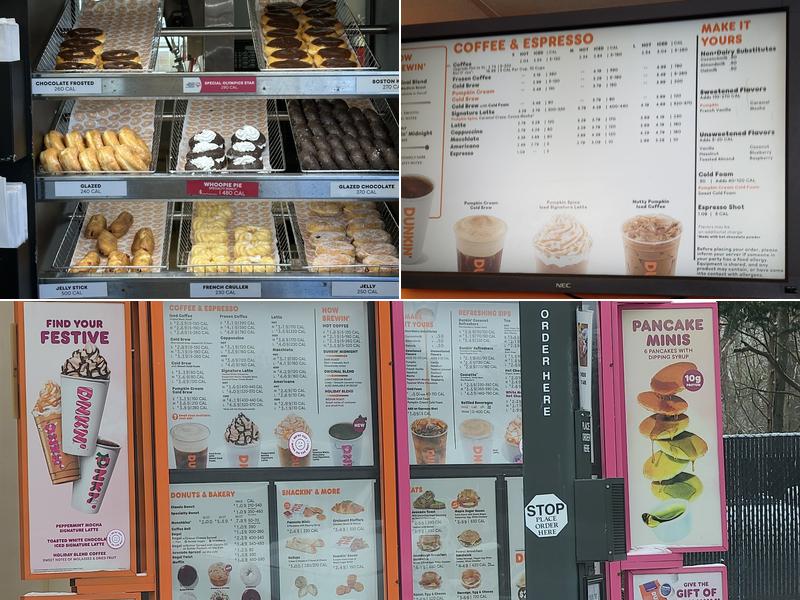 Dunkin' Menu