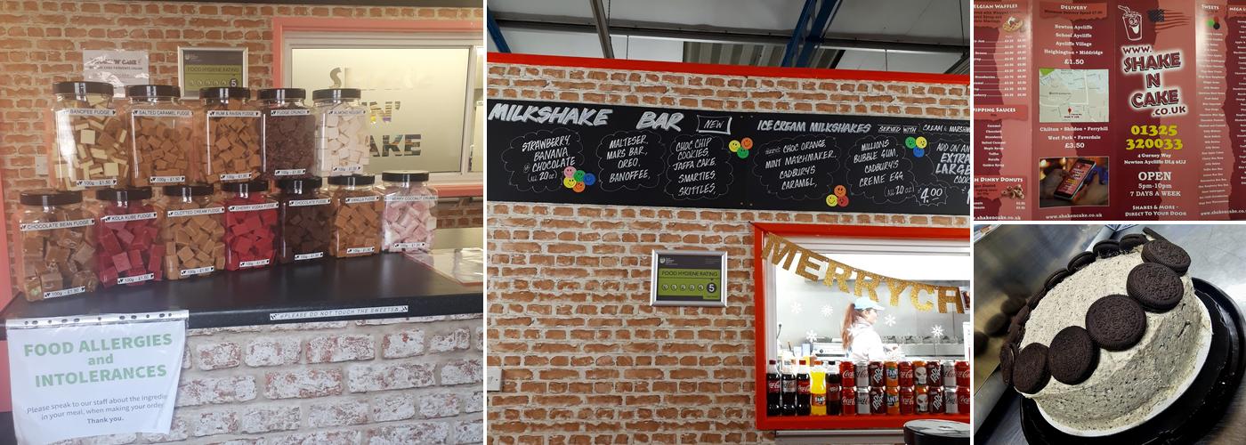 SHAKE'N'CAKE BAR & GRILL Menu