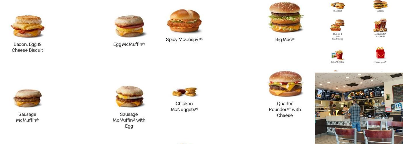 McDonald's Menu