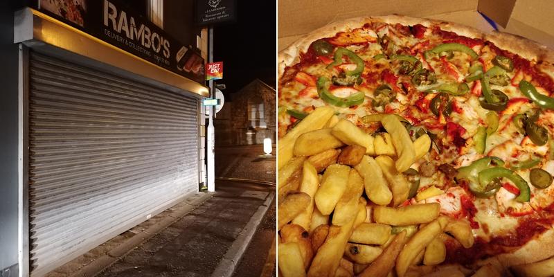 Rambo's Pizzas Pastas Burgers