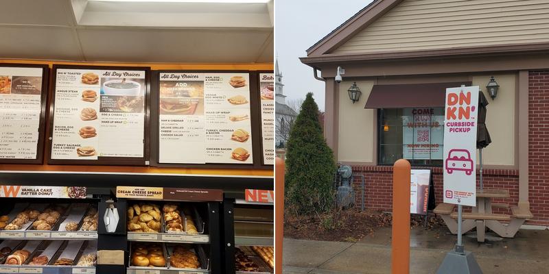 Dunkin' Menu