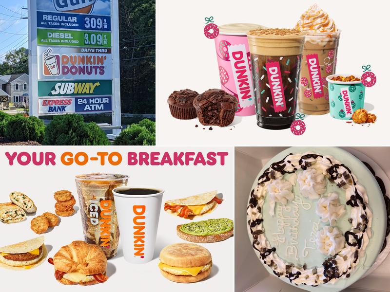 Dunkin' Gulf Gas Station, 242 Dedham St, Norfolk