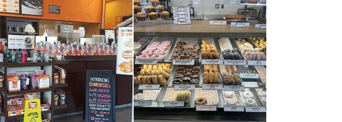 Dunkin' Menu