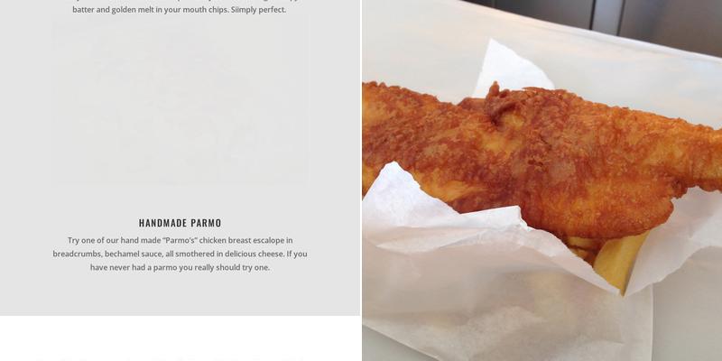 Debbie & Rachel's Plaice Menu