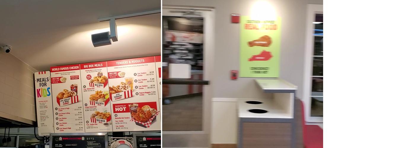 KFC Menu
