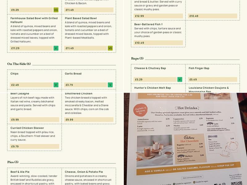 Poppy Field Farm Menu