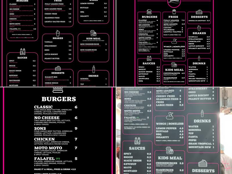 Yuma’s Kitchen Menu