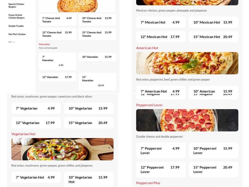Lotus Menu