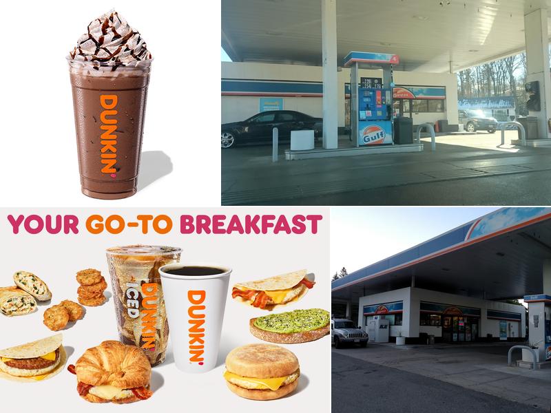 Dunkin' In Exxon Gas Station, 451 Massachusetts Ave, Lunenburg