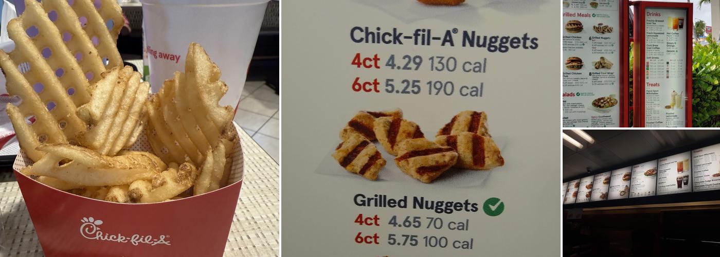 Chick-fil-A Menu