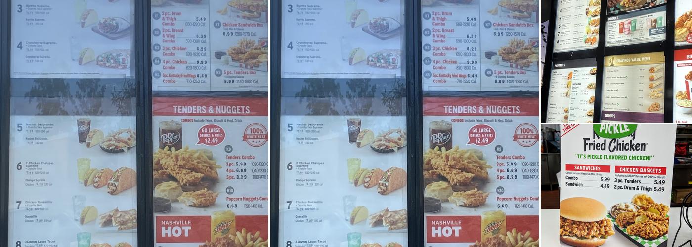 Taco Bell Menu