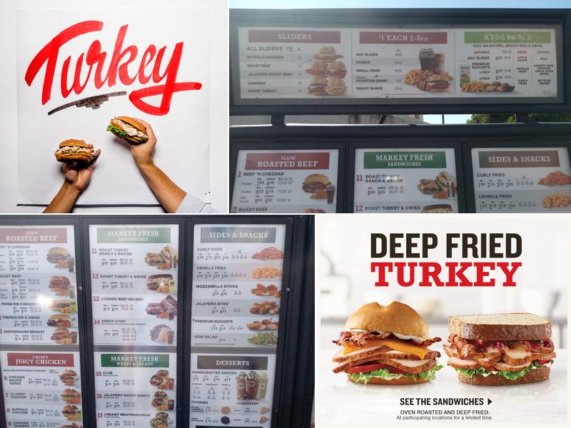 Arby's Menu