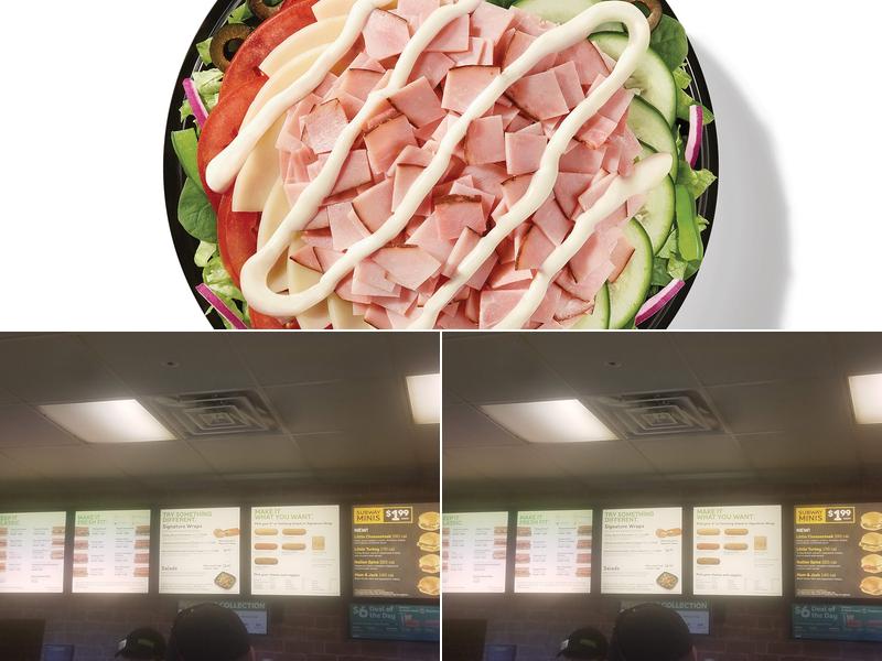 Subway Menu