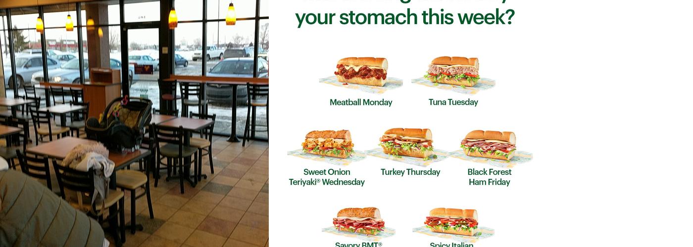 Subway Menu