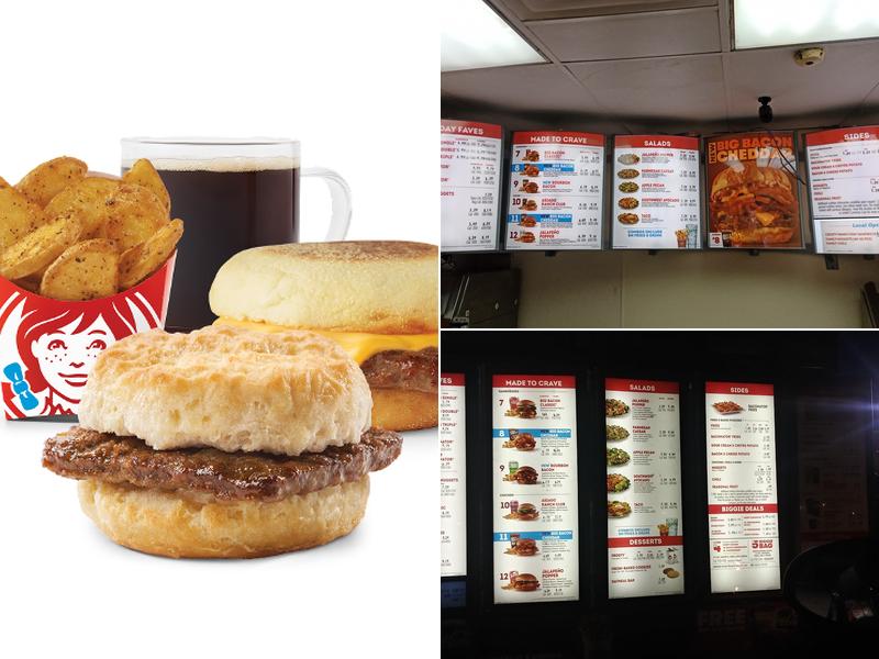 Wendy's Menu