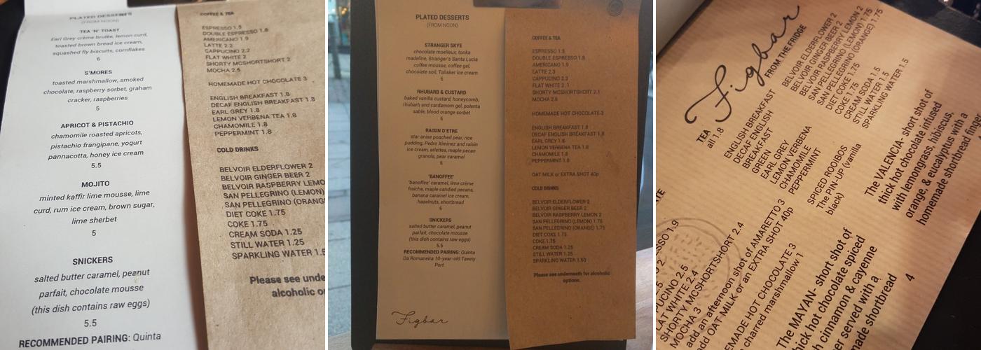 Figbar Menu
