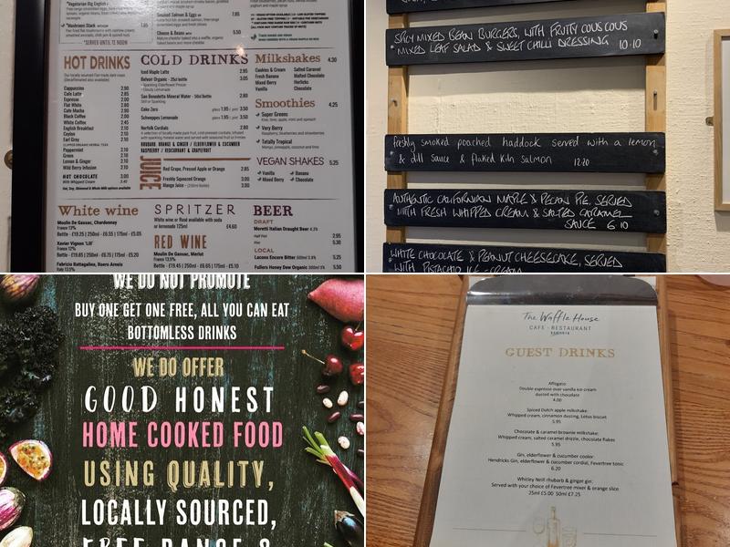 The Waffle House Menu