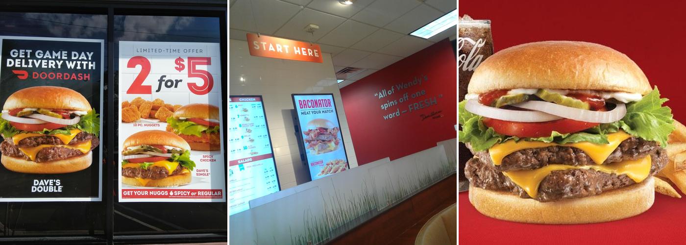 Wendy's Menu
