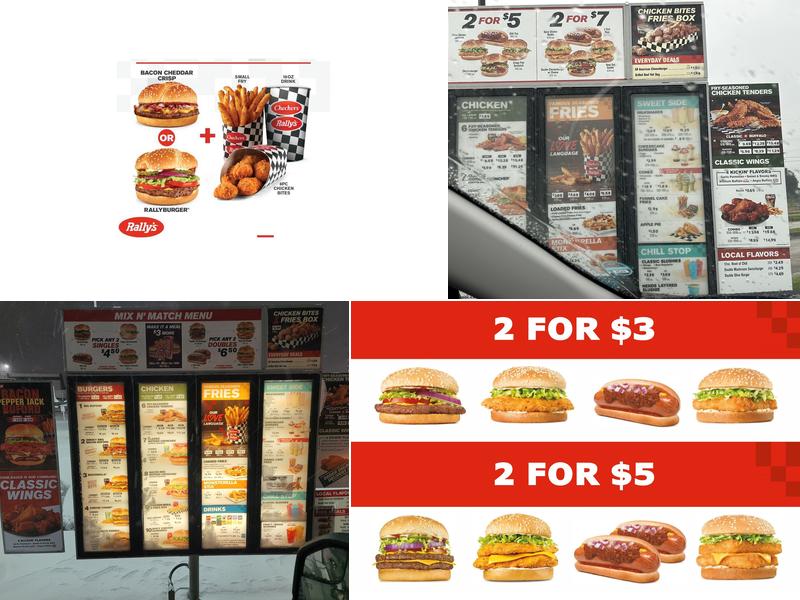 Checkers Menu