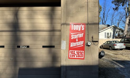 Tony's Starter & Alternator