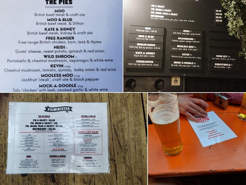 The Rumsey Wells Menu