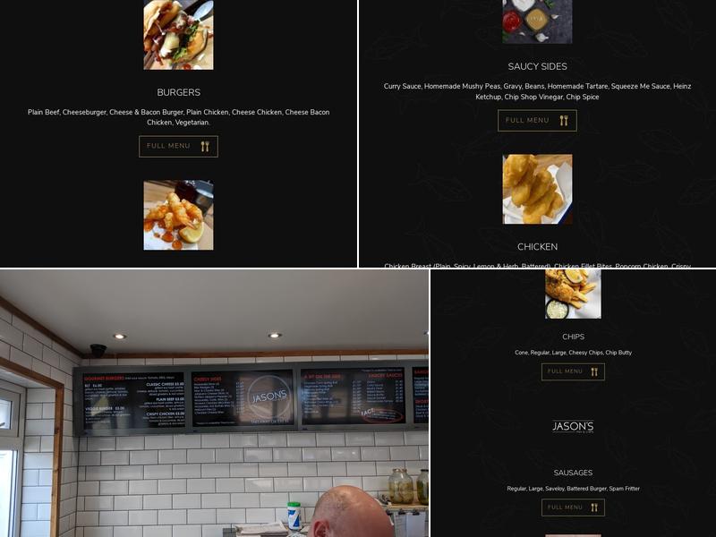Jason's Fish & Chips Menu