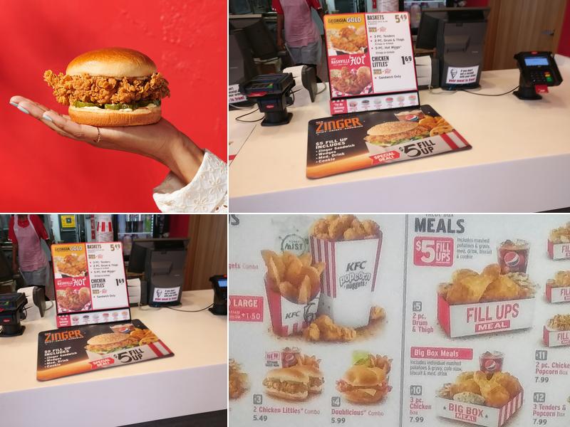 KFC Menu