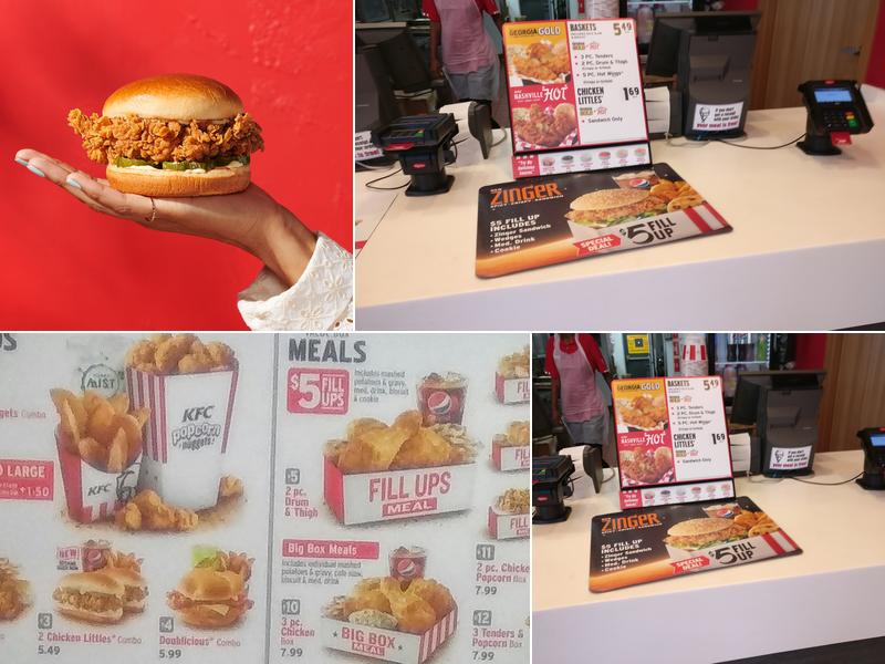 KFC Menu