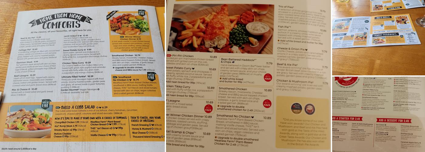 Norwich Nelson Table Table Menu