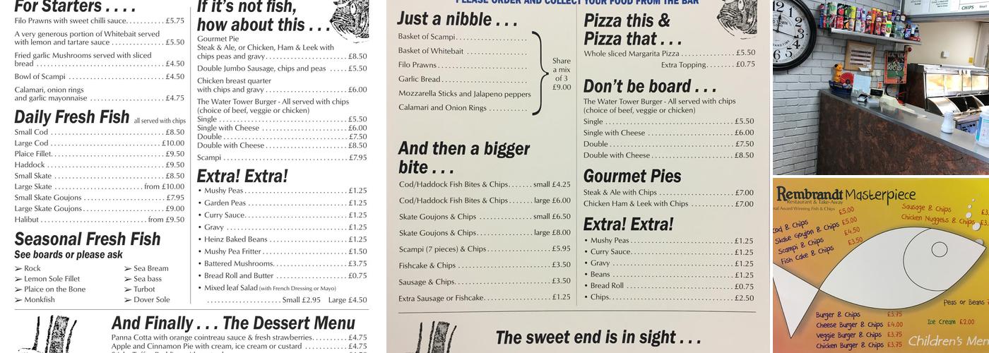 Rembrandt Restaurant Menu