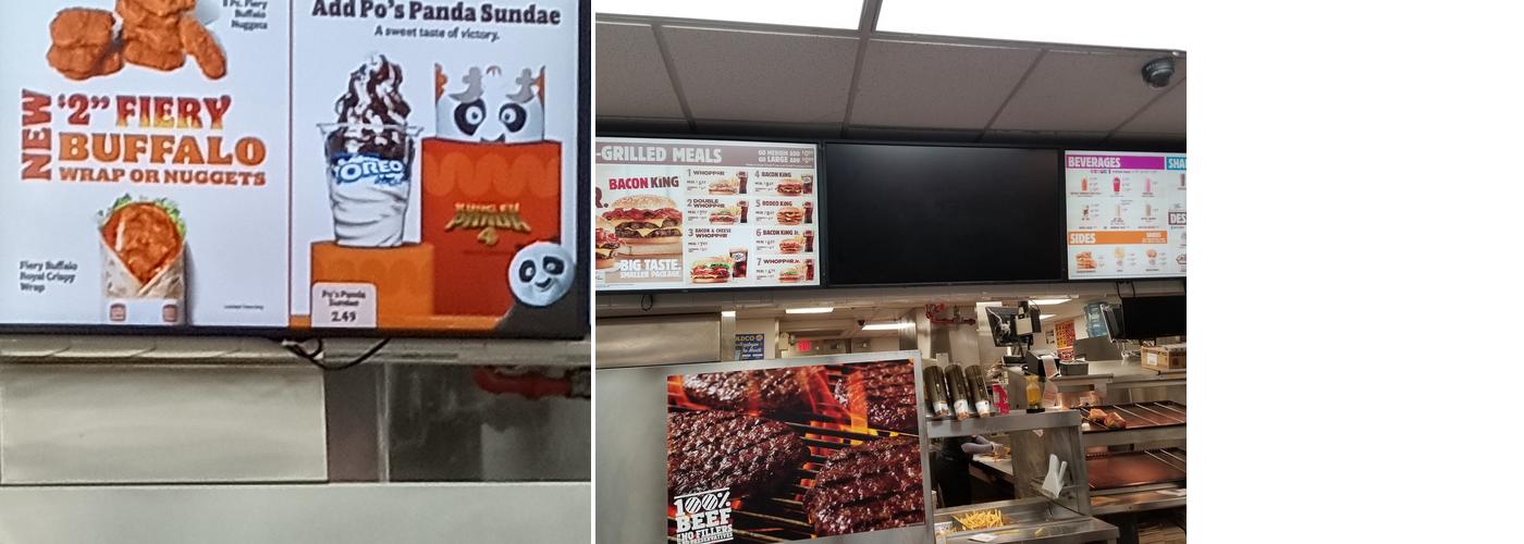 Burger King Menu