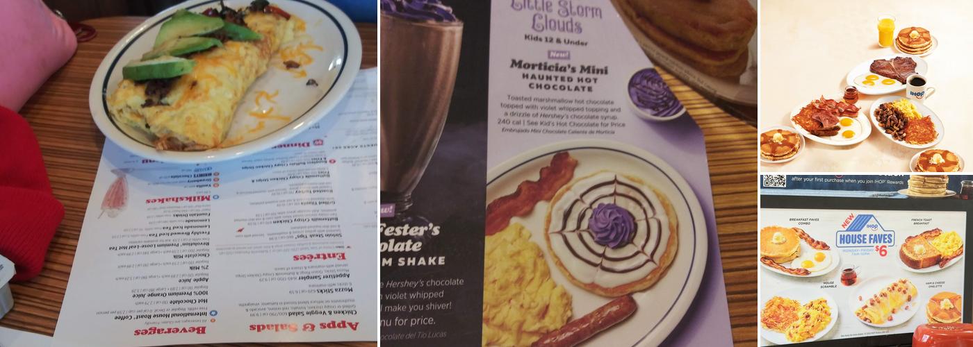 IHOP Menu