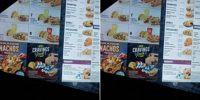 Taco Bell Menu