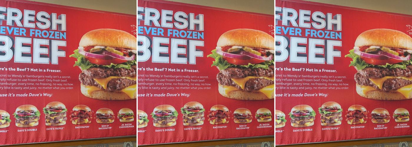 Wendy's Menu