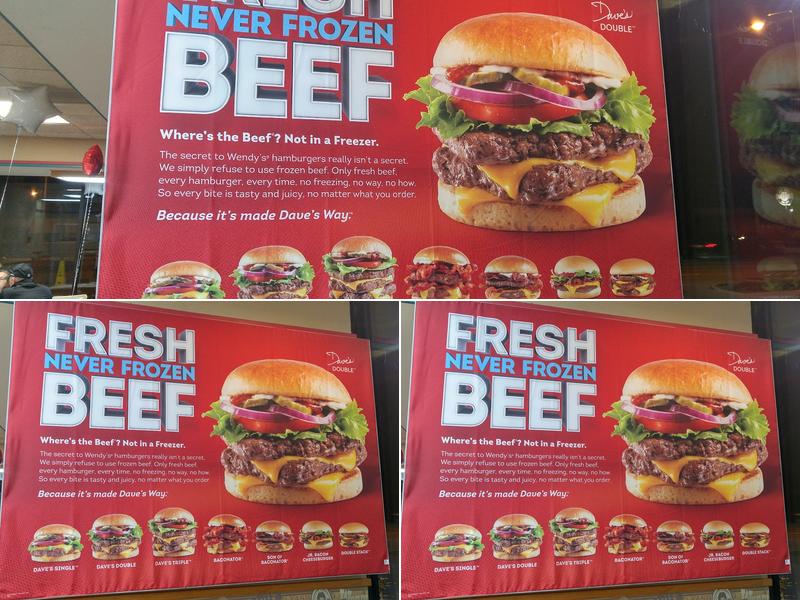 Wendy's Menu