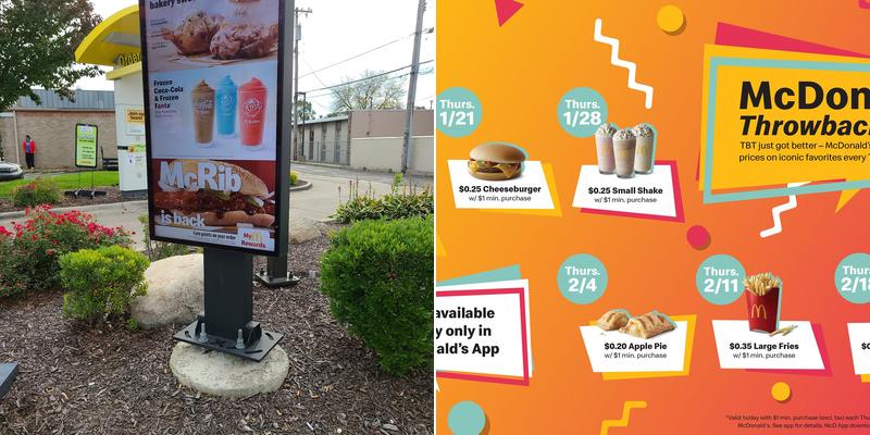 McDonald's Menu