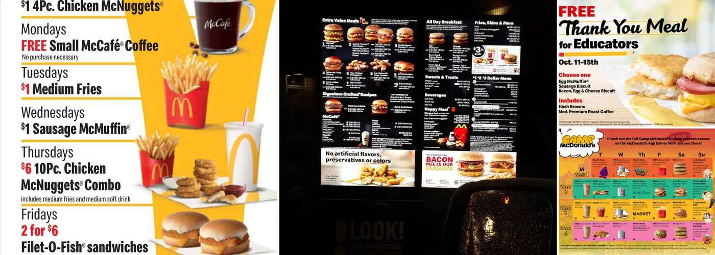 McDonald's Menu