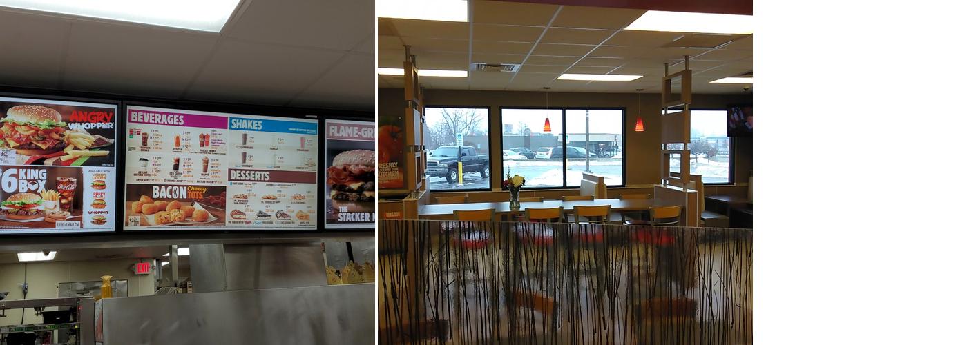 Burger King Menu