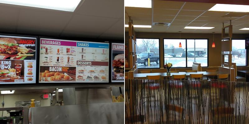 Burger King Menu